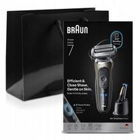 Elektrinis skustuvas Braun Series 7 su 3 skutimosi režimais, SkinFlex 360° galvute ir SmartCare 4 viename