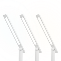 Lamex LED stalinė lempa 10W, 300045006000K, indukcinis įkrovimas, jutiklinis valdymas, reguliatorius, balta, LTC