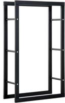 HOMCOM Malkų laikiklis stovas 100 kg - Juodas L60 x W25 x H100 cm