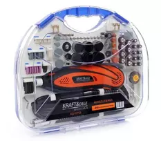 Kraftdele KRAFT DELE Mini šlifuoklis - gręžtuvas Kraft&Dele 270W + 210 dalių priedai - KD10753