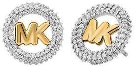 Michael Kors Glittering bicolor earrings Premium MKJ8560931