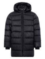 Didriksons - Scoria Kids' Parka - Parka stiliaus striukė - Juoda