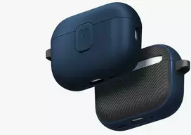 Dėklas UNIQ Clyde do AirPods Pro 3 gen mėlyna pilka