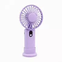 Ventiliatorius ATL DA669A Mini wiatrak usb rankinis biurkowy juoda