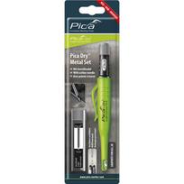 Statybinis žymeklis Pica Dry Metal-Set 30800 su karbido adata, žalias / juodas