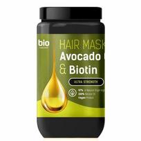BIO NATURELL Avokadų aliejus ir biotinas plaukų kaukė 946 ml