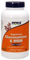 Glucosamine & MSM Vegetarian - 240 vcaps - NOW Foods