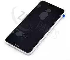 Nokia 5.1+ LCD+Touch+Front cover (Baltas)