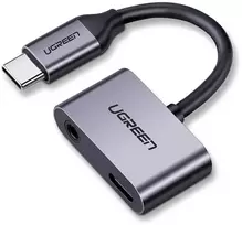 UGREEN USB-C to USB-C + 3.5mm Audio Adapteris
