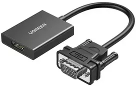 UGREEN VGA male to HDMI female Adapteris