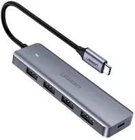 UGREEN 4-port USB 3.0 Hub with USB-C power supply