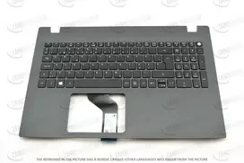 Acer Cover Upper W/Klaviatūra Italian Gray