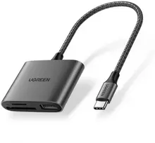 UGREEN USB-C to SD/TF + USB Memory Card Reader