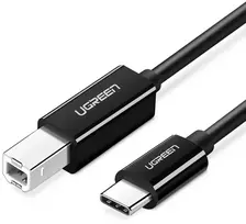 UGREEN USB-C to USB-B 2.0 Spausdintuvas Cable 1m - Juodas