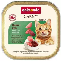 Animoda ANIMONDA CARNY karma katei vištiena,dziczyzna 85g