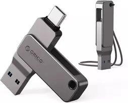 ORICO USB atmintinė 128GB su USB-C ir USB-A jungtimis, USB 3.2 Gen 1, EB05