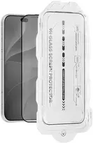 OBAL:ME 5D Glass Screen Protector with Applicator for Apple iPhone 18 Pro Max/17 Pro Max Juodas