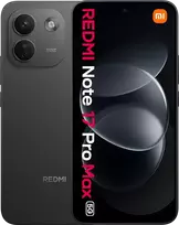 XIAOMI REDMI Note 17 Pro Max 5G 8/256GB Black +DOVANA Xiaomi Dulkių siurblys - robotas