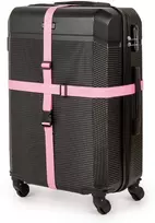 Kelioninis Solier Accessories Security luggage strap set for suitcase SA50 pink