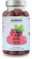 Gumiai Maisto papildas Magnis, 60 guminukų