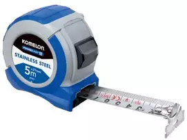 suvyniojamas matavimo metras 5 m Komelon [IPT57], INOX PowerBlade II
