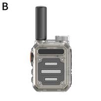 Lauko mini Walkie Talkie PMR 446 USB nešiojamas dvipusis radijas, dvigubas PTT racijos Nešiojamas radijas medžioklės kavinei