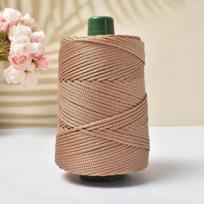 Vasariniai nėrimo siūlai Ledo virvė 3 mm siūlas rankiniam mezgimui krepšio skrybėlių nuo saulės batų pinti DIY kabliuko pagalvėlės šilkiniai vidutinio storio pink