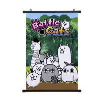 The Battle Cats Kabantis paveikslas Animacinis žaidimas Sieninis ritininis plakatas Anime plakatas Paveikslas Namų dekoracija 30*45cm antikvarinės žalvario spalvos