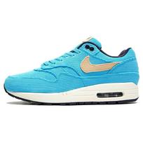 Nike Air Max 1 Premium Baltic Blue Velūriniai Unisex Kedai Sesame Gridiron Sail FB8915-400 36 blue