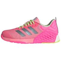 adidas Dropset 3 Pusiau Rožinis Kibirkštis Moteriški Sportbačiai Geležies-Metalinis Sidabrinis-Rytas JI2075 38⅔ pink