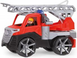 Žaislinė gaisrinė mašina Lena Truxx2 Fire Truck 04535, raudona sp./pilka sp.