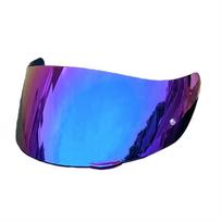 K1 Skydelis AGV K5 K5S K1S K3SV Šalmui Veido skydelis Apsaugotas nuo UV spindulių Galvanizuotas Motociklo šalmo priedas blue
