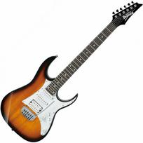 Elektrinė gitara Ibanez Sunburst GRG140SB, ruda sp./balta sp.