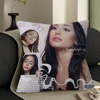 Dainininkės Ariana-Grande Pagalvės Dovana Namų Biuro Dekoras Miegamojo Sofos Automobilio Pagalvės Užvalkalas dėklas 45x45 16x16Inch