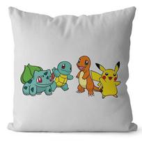 Pokémon Pokemon Pikachu pagalvės užvalkalas mielas dekoratyvinis pagalvėlės užvalkalas tinka namams, svetainėms, sofoms, dekoravimui 12x12Inch gray