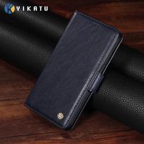 Cases for SONY Xperia 1 5 10 III IV V Case Cover coque Flip Wallet Phone Covers Sunjolly for SONY Xperia 10 V Case SONY Xperia 1 III tamsiai mėlyna spalva