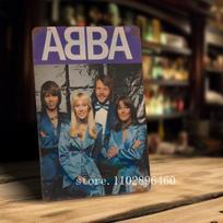 abba metalinės lentelės ir ženklai sienų dekorui vintažiniai skardiniai ženklai kapitono metaliniai plakatai baro, baro, klubo sienų dekoravimui 20x30cm（7.8x11.8inch）