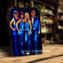 abba metalinės lentelės ir ženklai sienų dekorui vintažiniai skardiniai ženklai kapitono metaliniai plakatai baro, baro, klubo sienų dekoravimui 30x40cm(11.8x15.7inch)