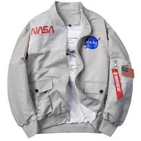 GMXIA Pilotų striukė, Vyriška astronautų darbo striukė, Vyriška ir moteriška Air Force One striukė L šviesiai pilka spalva