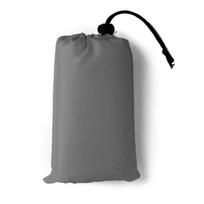 Naujas „Gear“ itin lengvas brezentas, lengvas MINI stogelis nuo saulės Markizės kempingo kilimėlis, palapinės pėdsakas 210T, Oksfordas, 140–210 cm 100 x 140cm gray