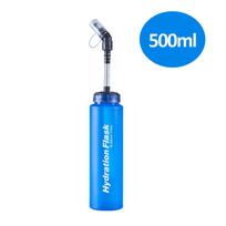 250ml 500ml 750ml TPU Minkšta gertuvė Vandens butelis Itin lengvas Sulankstomas Suspaudžiamas Vandens butelis Bėgimui Hidracijos paketas Juosmens krepšys Liemenė C 500ml