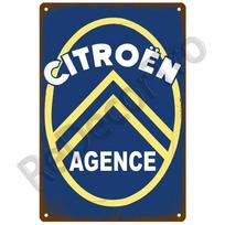 Didelis Prancūziškas 2CV Automobilio Plakatas - Ypač Didelis Sendinto Metalo Ženklas Garažo Sienoms | Vintažinis Europos Automobilių Skardos Menas 20x30cm（7.8x11.8inch） yellow