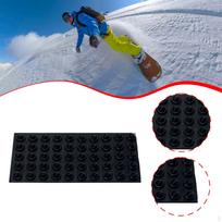 50 Pieces Snowboard Stomp Pads Silicone Anti Skid Studs Lightweight Mats Self Sticky Suitable for juoda