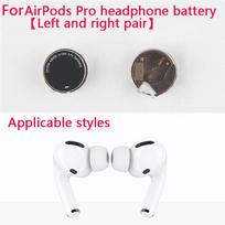 Įkraunama ličio baterija AirPods 1 2 3 4 kartos AirPods Pro ausinėms Pakeičiama baterija 2PCS For Airpods Pro
