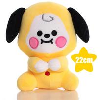 BTed 21 Pliušiniai žaislai Kawaii Mini raktų pakabukas Anime pakabukas Ornamentas Vaikams 12-22cm Bt Periferiniai įrenginiai Minkšti pliušiniai žaislai Lėlės Dovanos yellow