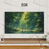 1 vnt. TV dangtelis nuo dulkių Namų 32/43/50/55/65 colių pakabinamas LCD televizoriaus dangtelis Namų universalus televizoriaus dekoratyvinis dangtelis 115x70cm