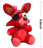 Penkios naktys pas Fredį (FNAF) - Mieli pliušiniai žaislai. 18cm žaidimų lėlės: Bonnie Lėliukė, Foxy Iš Animacinio Serialo. Freddy pliušas 25cm raudona