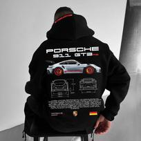 Porsche Gt3 Rs Spausdinti Hoodies Vyrams Moterims Oversized Y2k Laisvi Kasdieniai Džemperiai Vilnos Šilti Minkšti Sportiniai Kostiumai Moteriški Vyriški Drabužiai L auksas