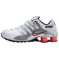 Nike Shox Nz Serijos Patogiai Priglundantys Bėgimo Batai Vyriškas Kedas Sidabrinis IR0610-025 44.5 gray