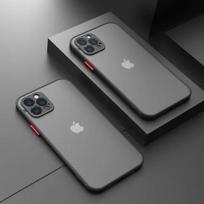 Matinis telefono dėklas 14 13 12 15 Pro Max Mini prabangus minkštas silikoninis smūgiams atsparus dėklas 11 XS MAX X XR 7 8 Plus SE For iPhone 14 Pro juoda